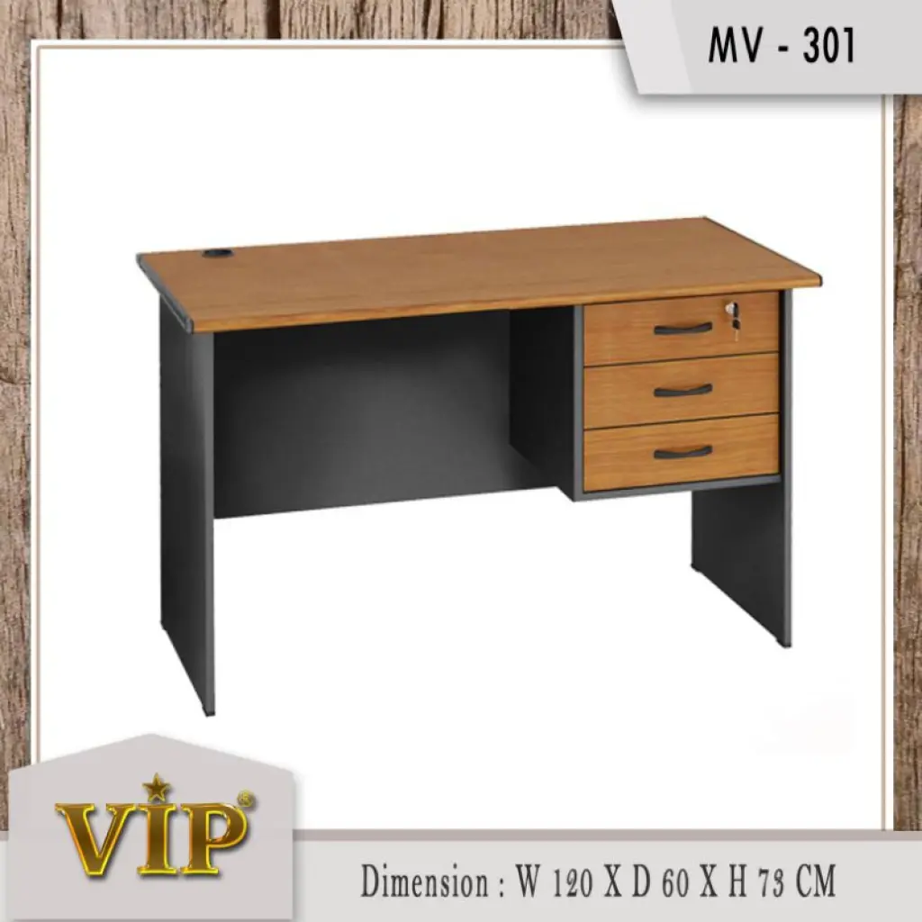 meja kerja 12 biro vip mv 301 A
