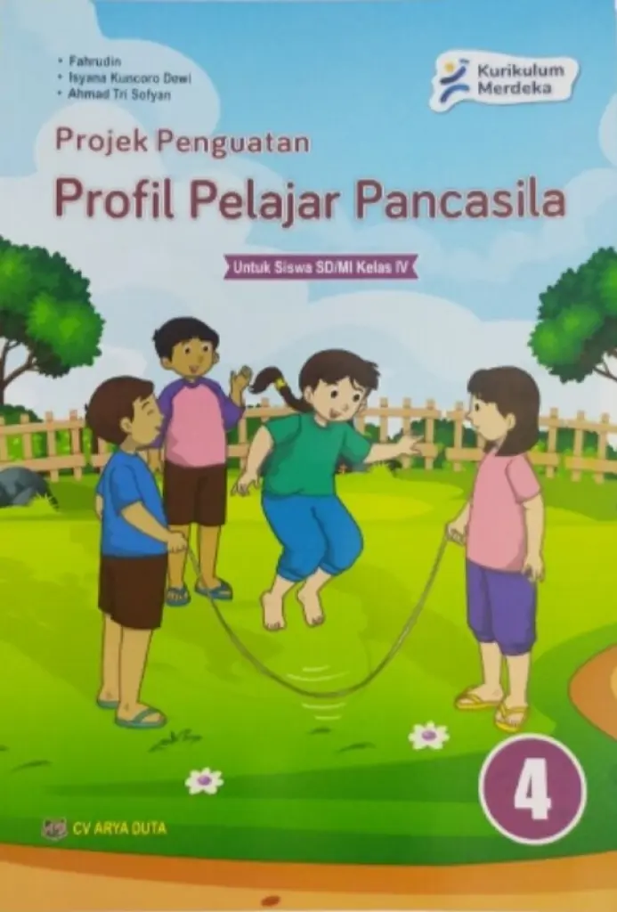 Buku Project Penguatan Profil Pelajar Pancasila P5 Kelas 4