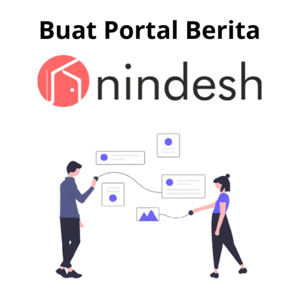Jasa Pembuatan Website Portal Berita  Nindeshcom