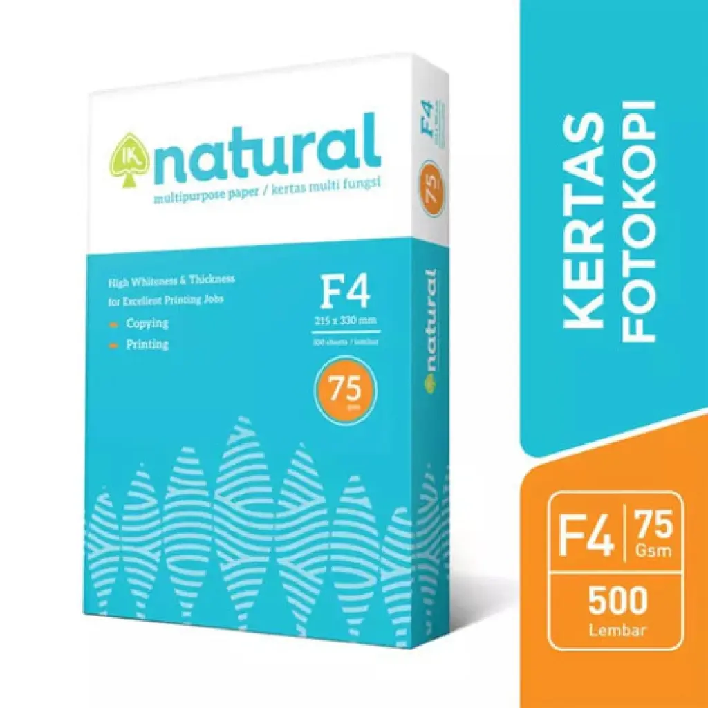 Kertas HVS Natural F4 75gr