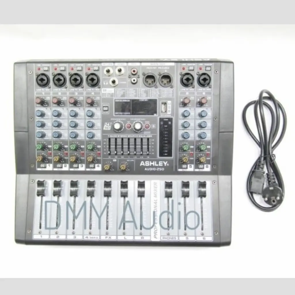 POWER MIXER ASHLEY AUDIO250 6 CH