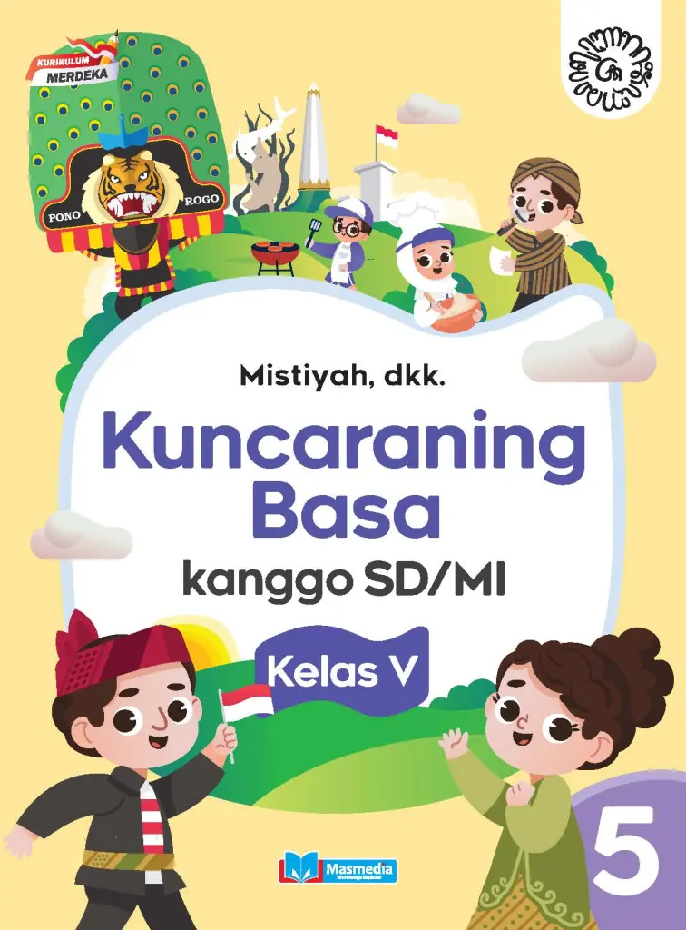 Kuncaraning Basa Kanggo SDMI Kelas V  KMerdeka