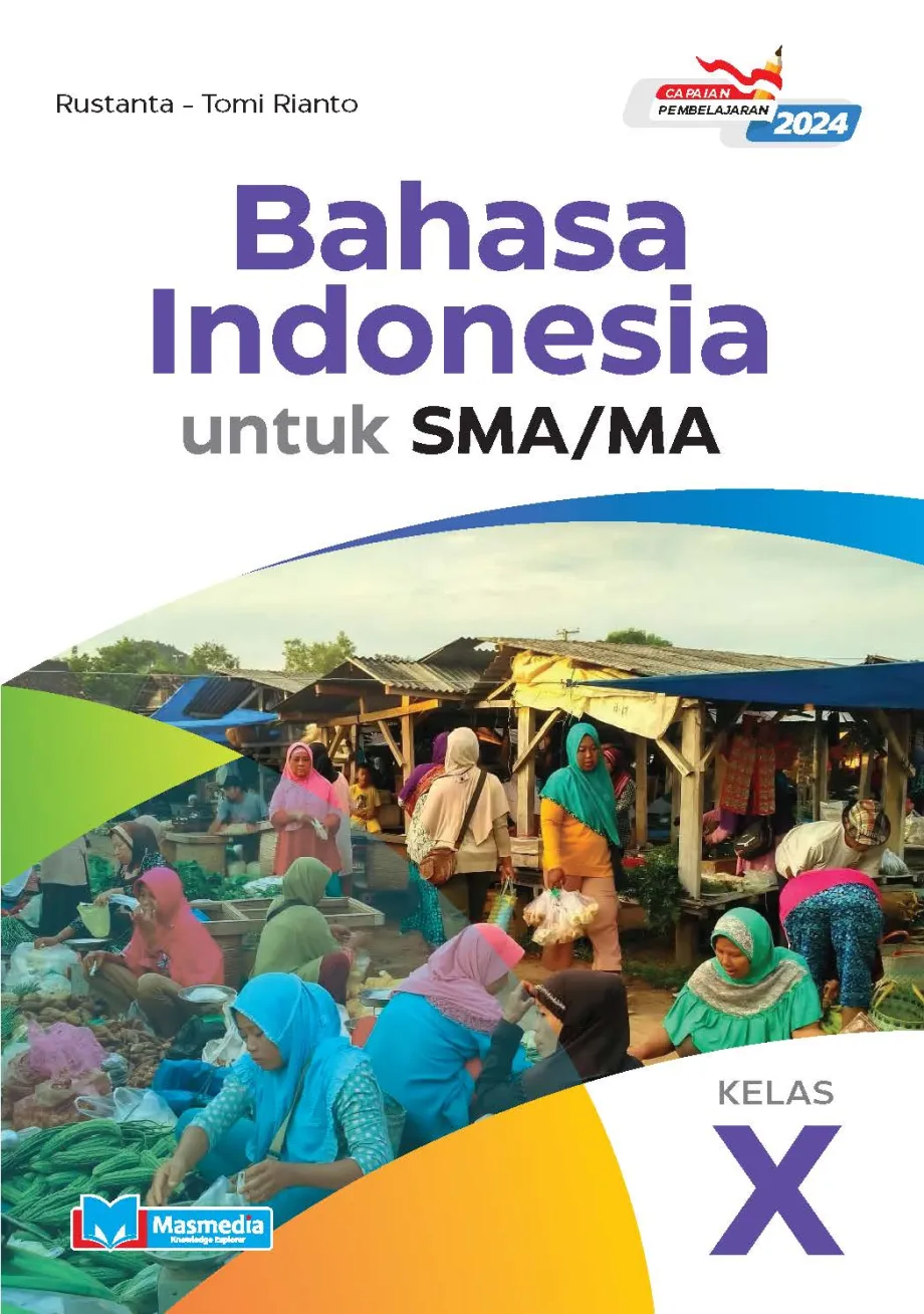 Alat Peraga Sekolah Lainnya Bahasa Indonesia untuk SMA/MA Kelas X K-Merdeka CP 2024 1 ~item/2024/12/29/cover_bahasa_indonesia_kelas_x_sma_cp_2024