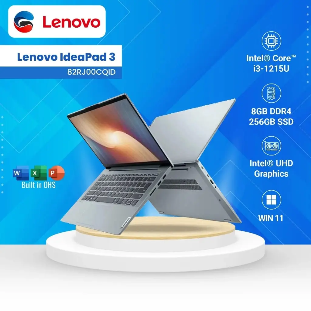 Lenovo Ideapad3 CYID Artic Grey core i31215U  8GB