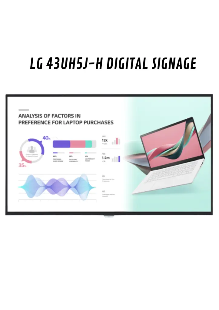 LG 43UH5JH DIGITAL SIGNAGE