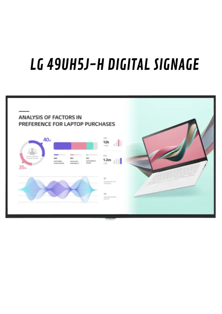 LG 49UH5JH DIGITAL SIGNAGE