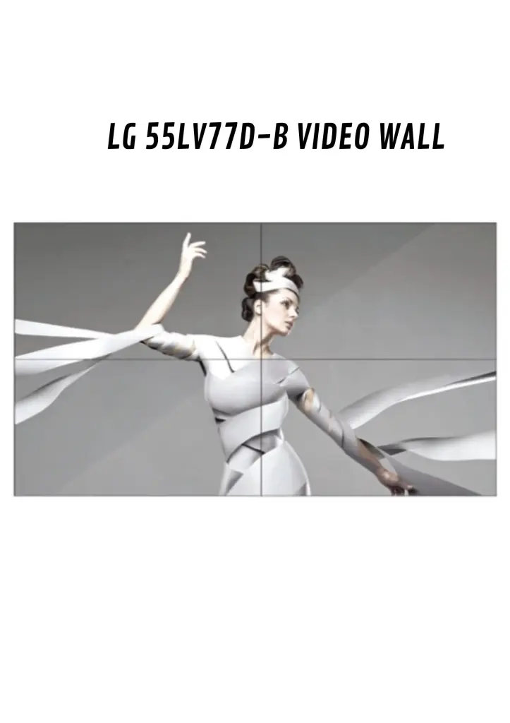LG 55LV77DB VIDEO WALL