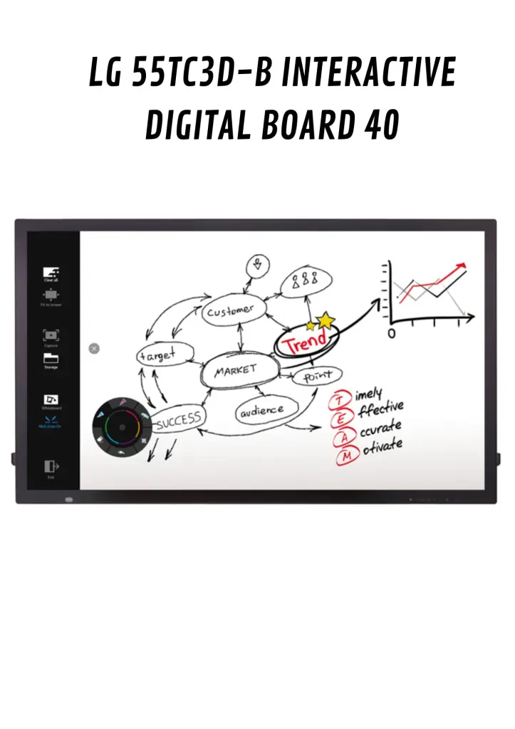 LG 55TC3DB INTERACTIVE DIGITAL BOARD