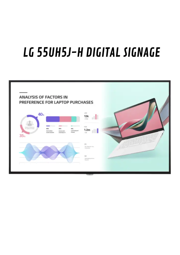 LG 55UH5JH DIGITAL SIGNAGE