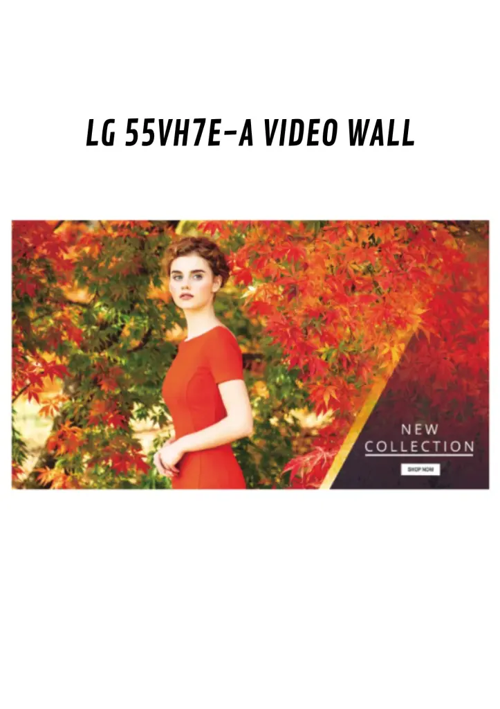 LG 55VH7EA VIDEO WALL