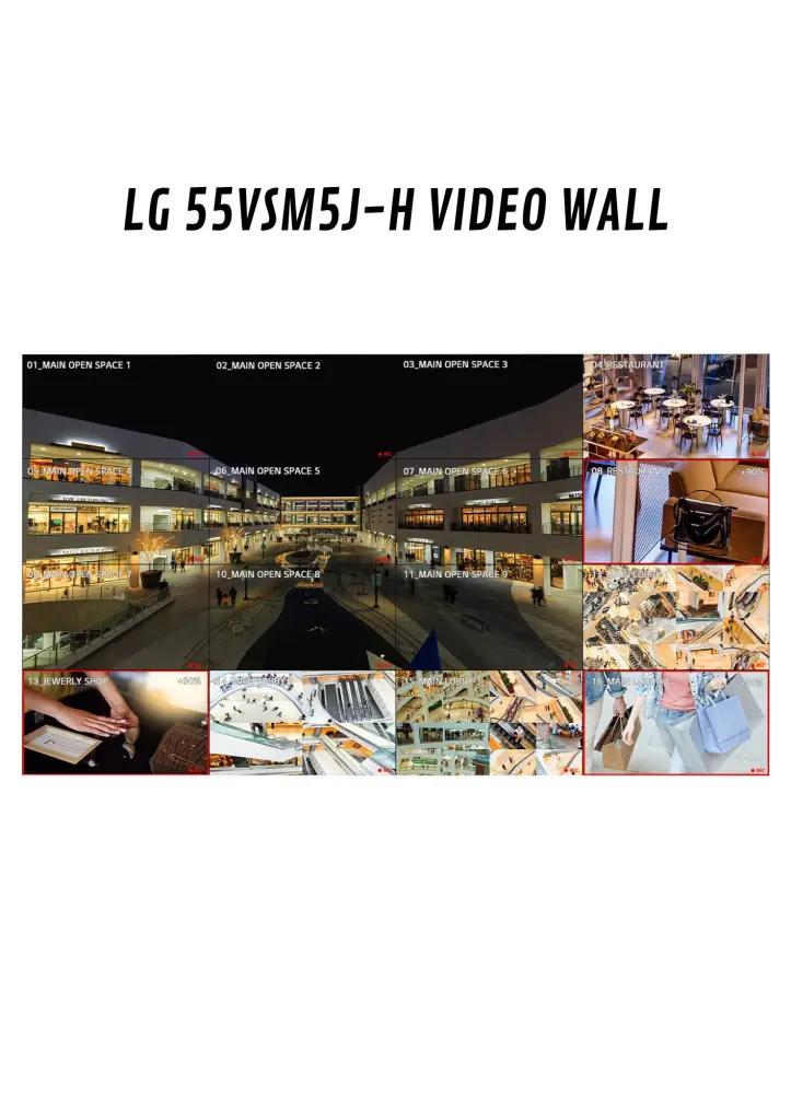 LG 55VSM5JH VIDEO WALL