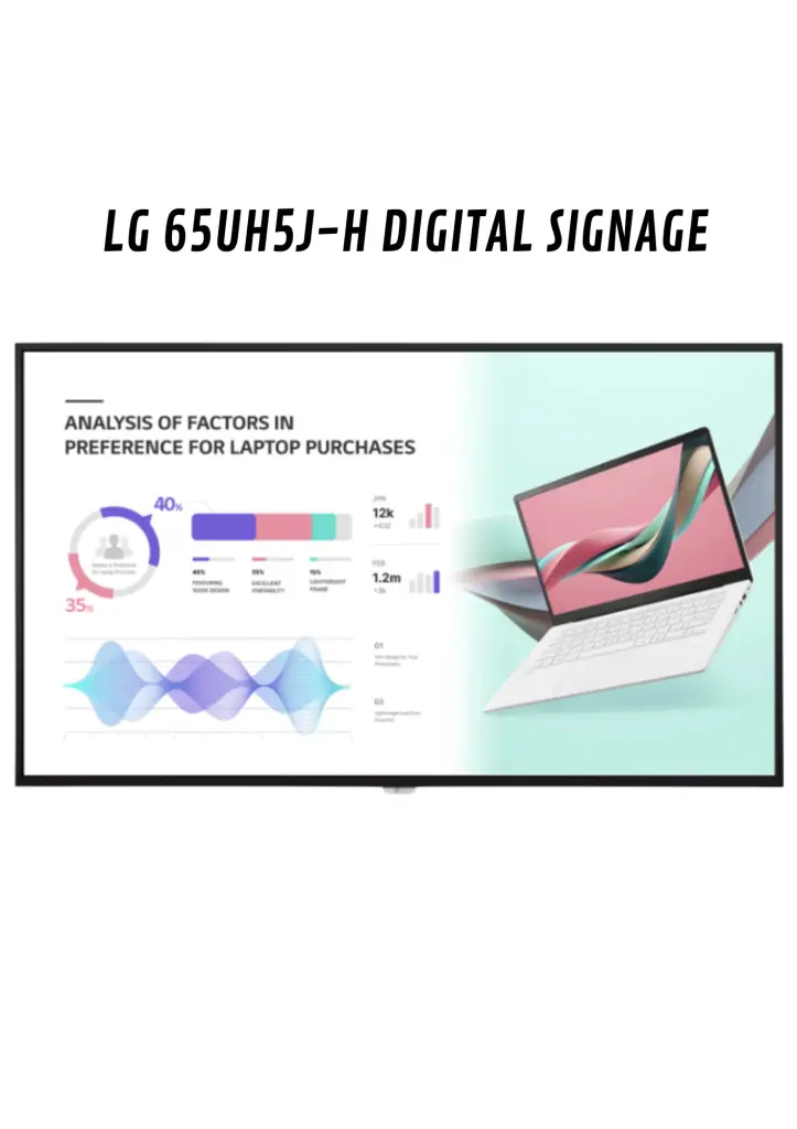 LG 65UH5JH DIGITAL SIGNAGE