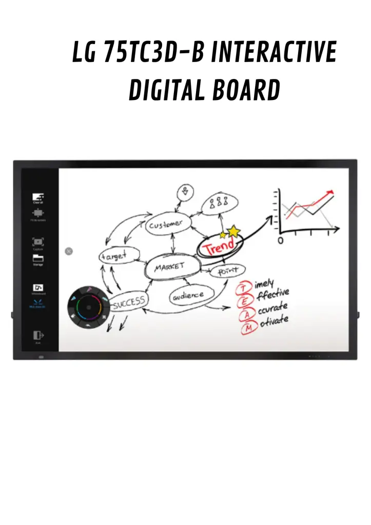 LG 75TC3DB INTERACTIVE DIGITAL BOARD