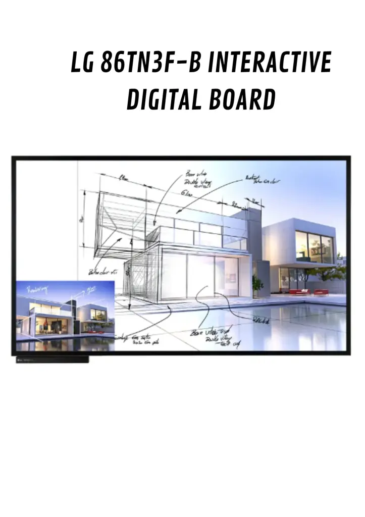 LG 86TN3FB INTERACTIVE DIGITAL BOARD