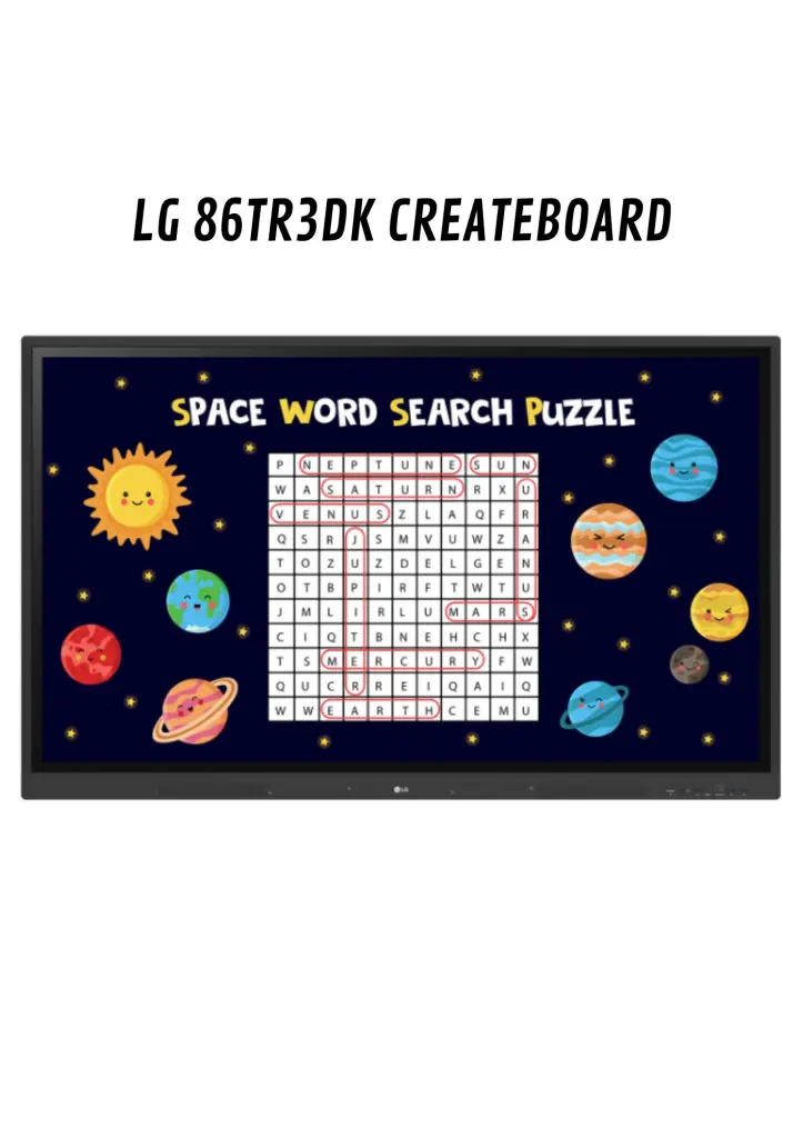 LG 86TR3DK CREATEBOARD