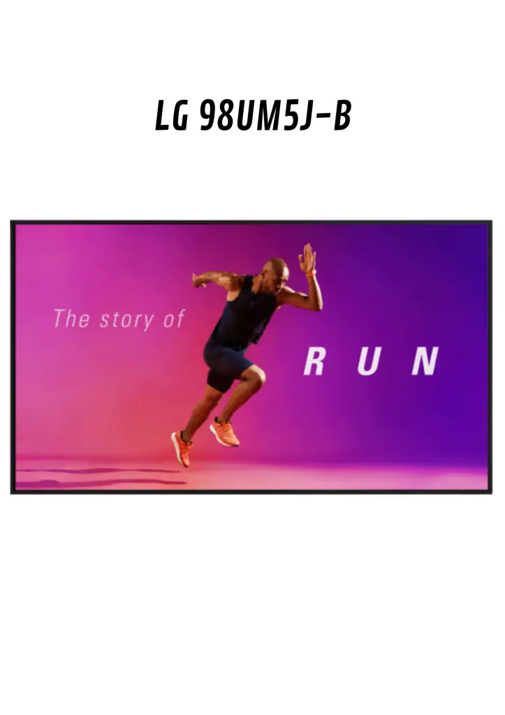 LG 98UM5JB DIGITAL SIGNAGE
