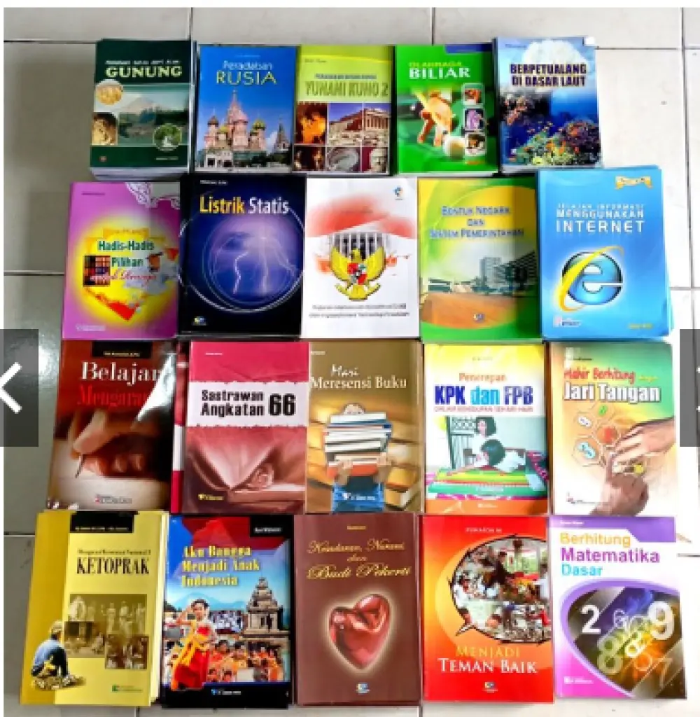 Paket Buku Literasi Perpustakaan