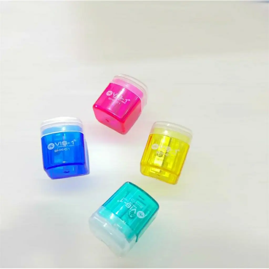 Serutan Pensil Tabung Ongotan Pensil 1 Lubang