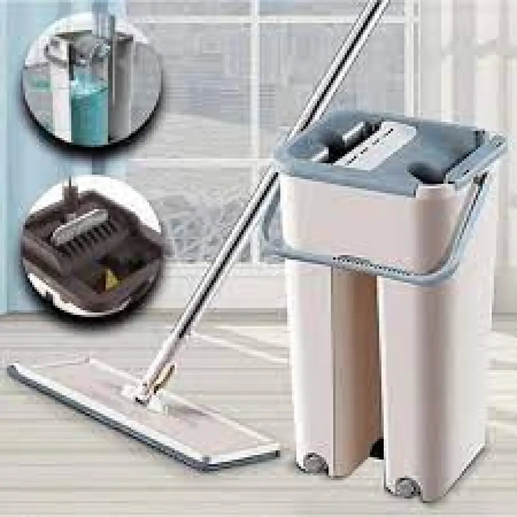 Alat Pel Dorong dengan Ember Pemeras