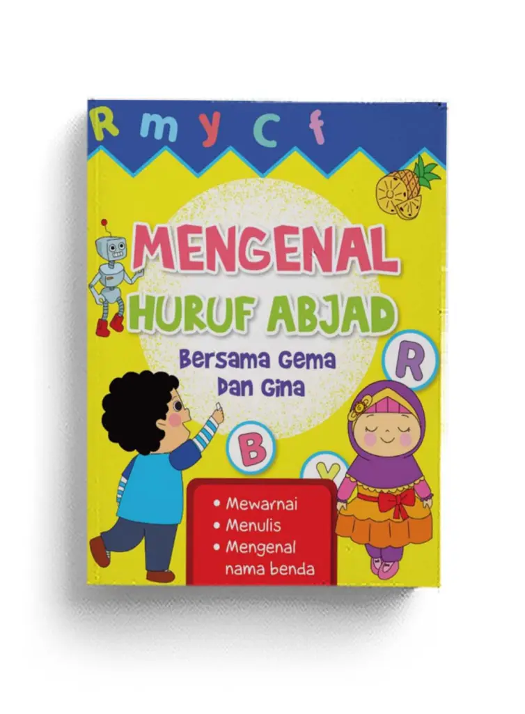 Buku Belajar Mengenal Huruf Alfabeth