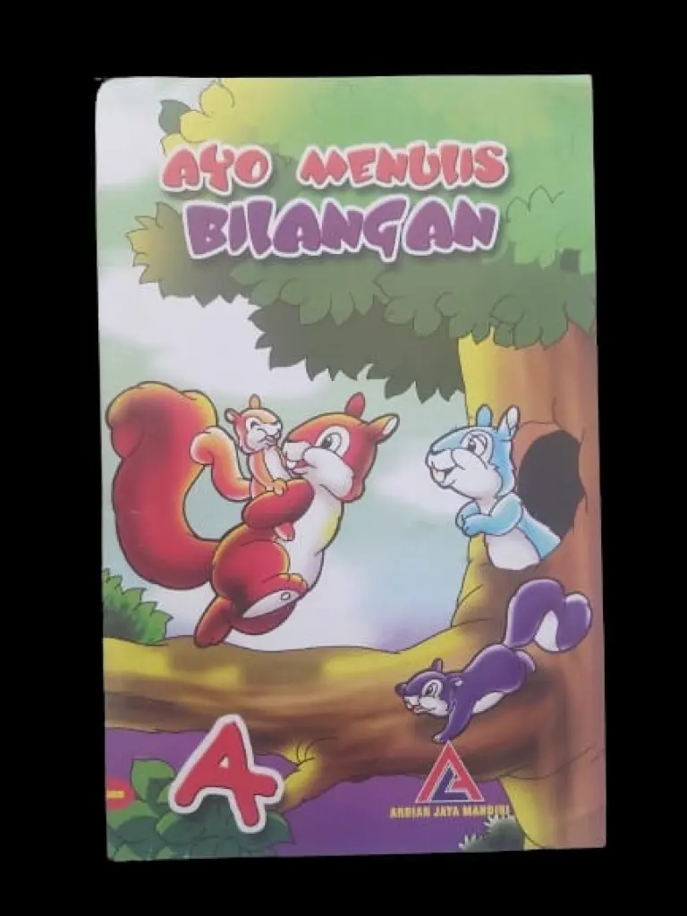Buku Ayo Menulis Bilangan