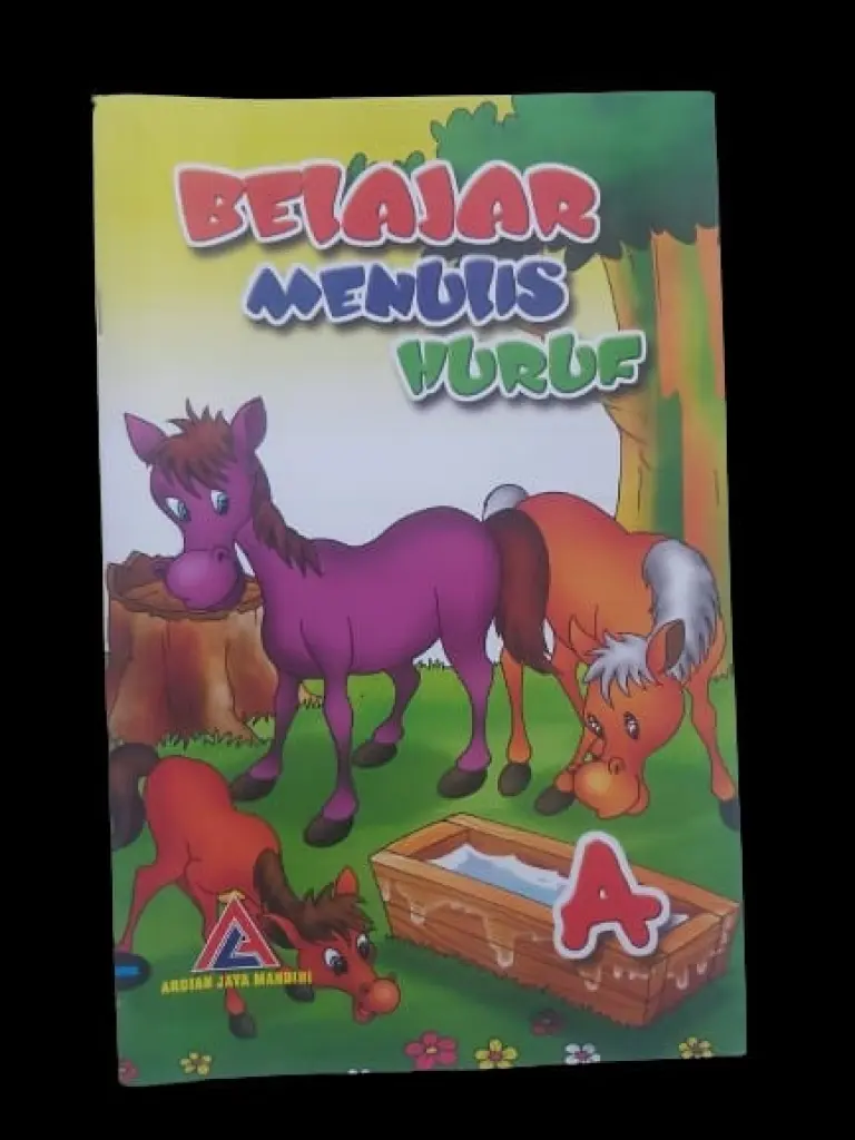 Buku Belajar Menulis Huruf