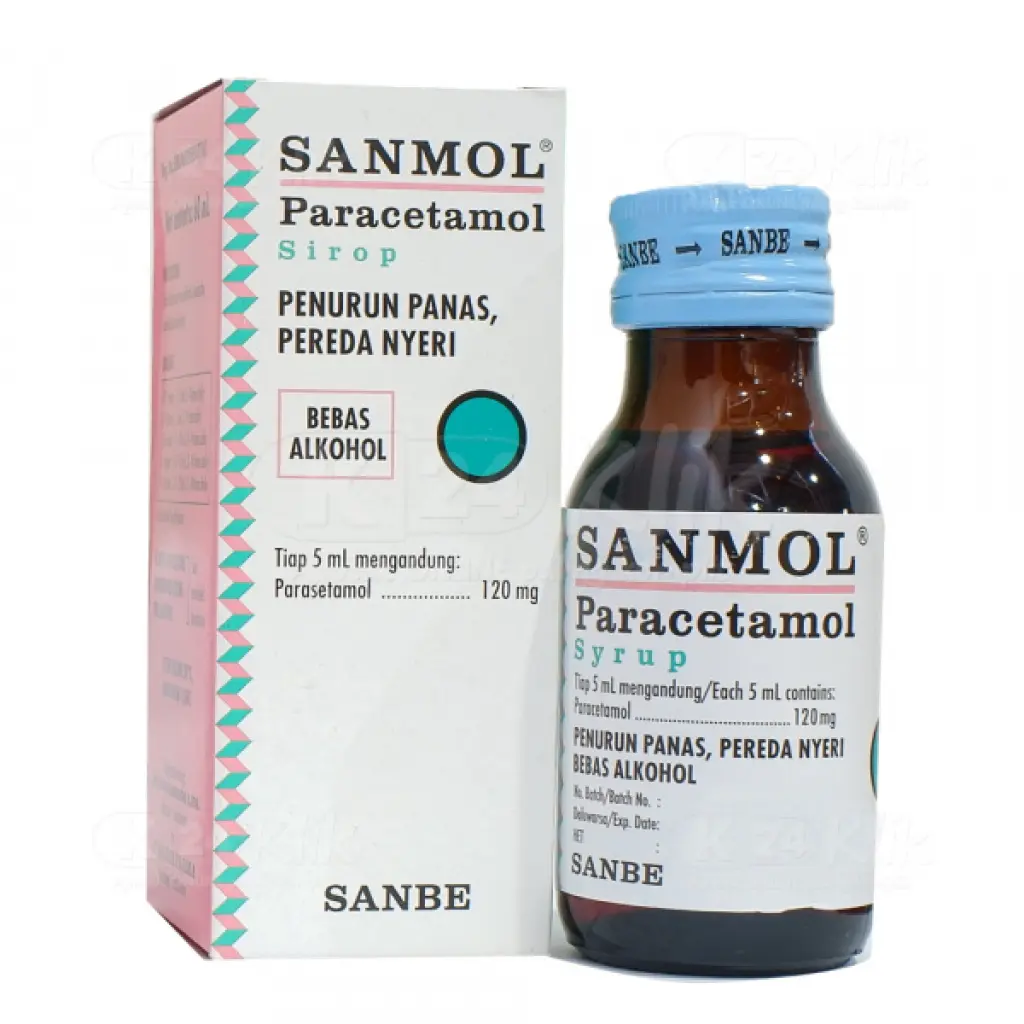 Obat Paracetamol Sirup Sanmol