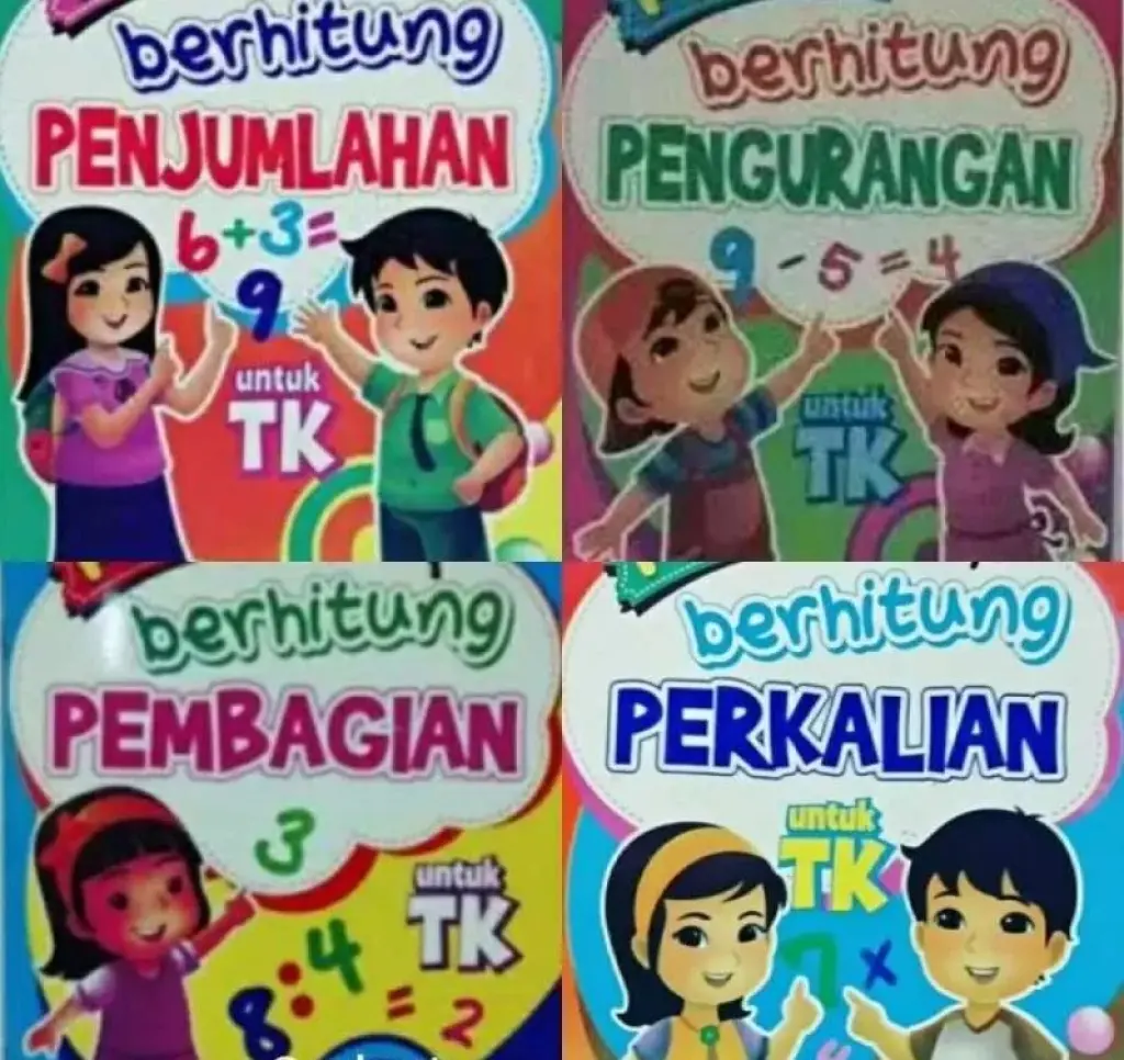 Buku Bacaan Belajar Berhitung 