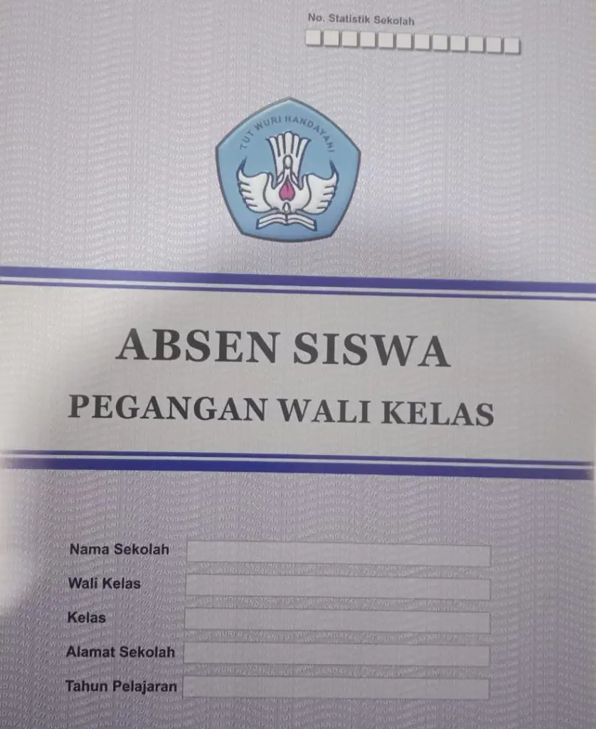 Absen Siswa Pegangan Wali Kelas