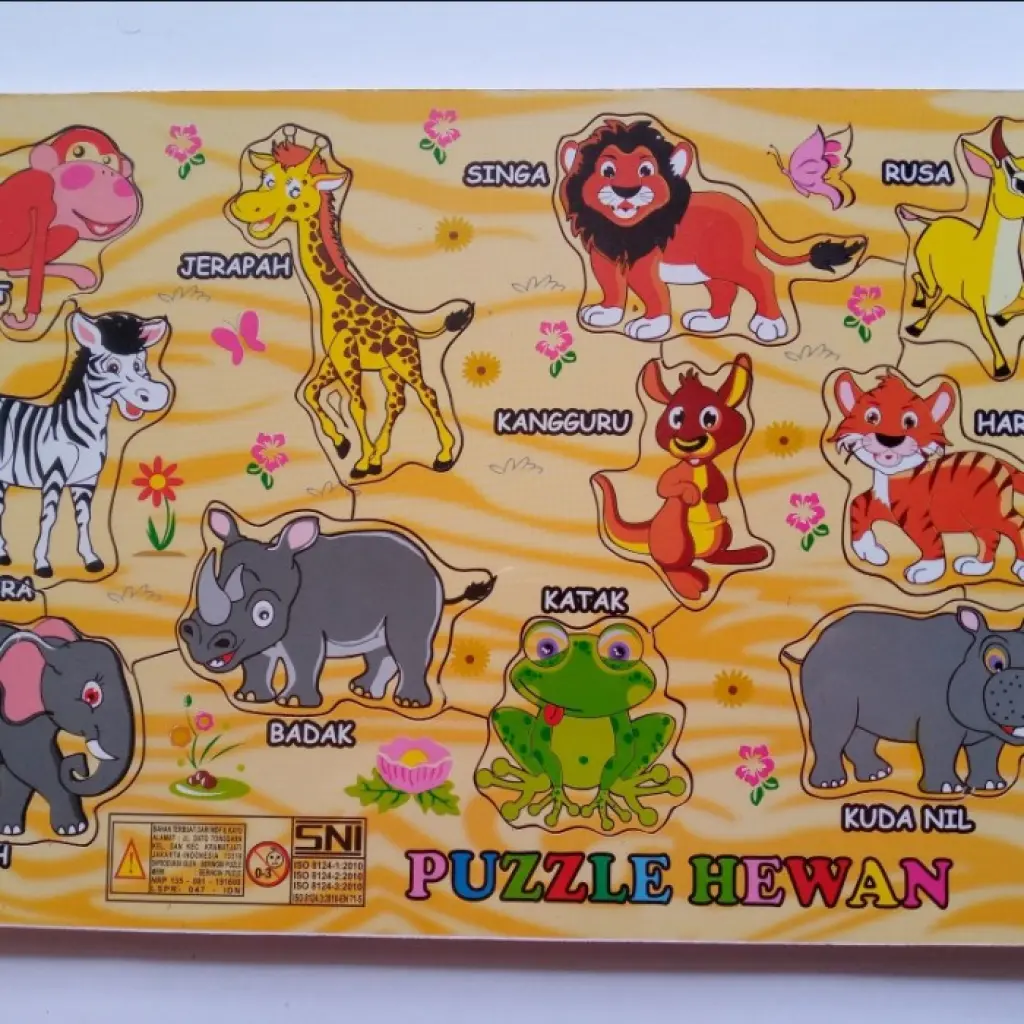Pazzle Binatang