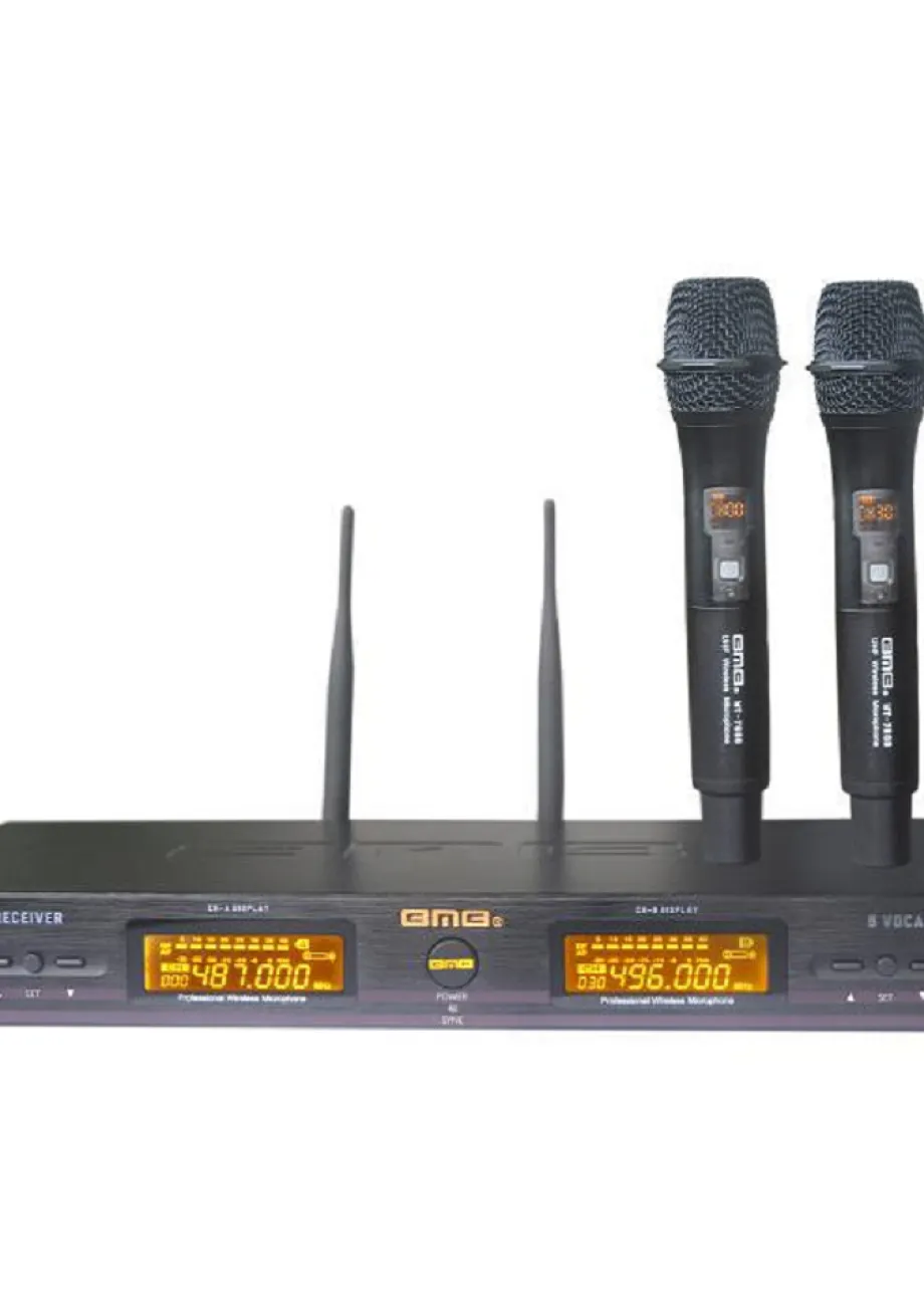 Microphone Wireless Mic Wireless 2 Channel  1 ~item/2024/4/2/bmb_wt7600