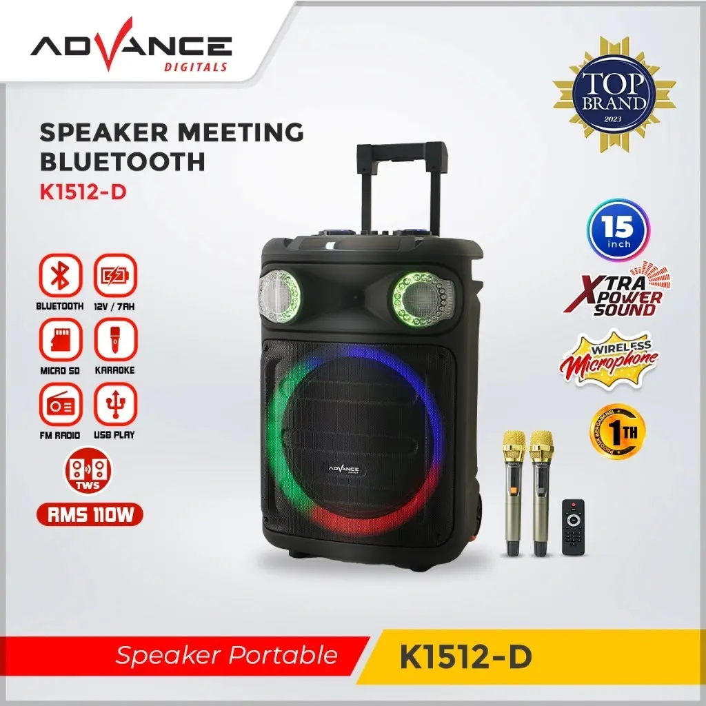 SPEAKER PORTABLE ADVANCE K1512D