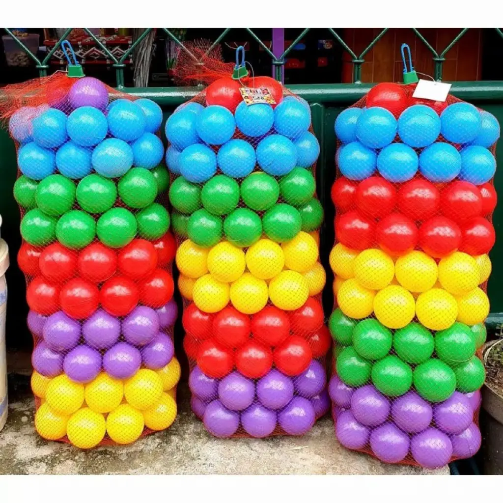 Bola Warna Warni 100200pcs