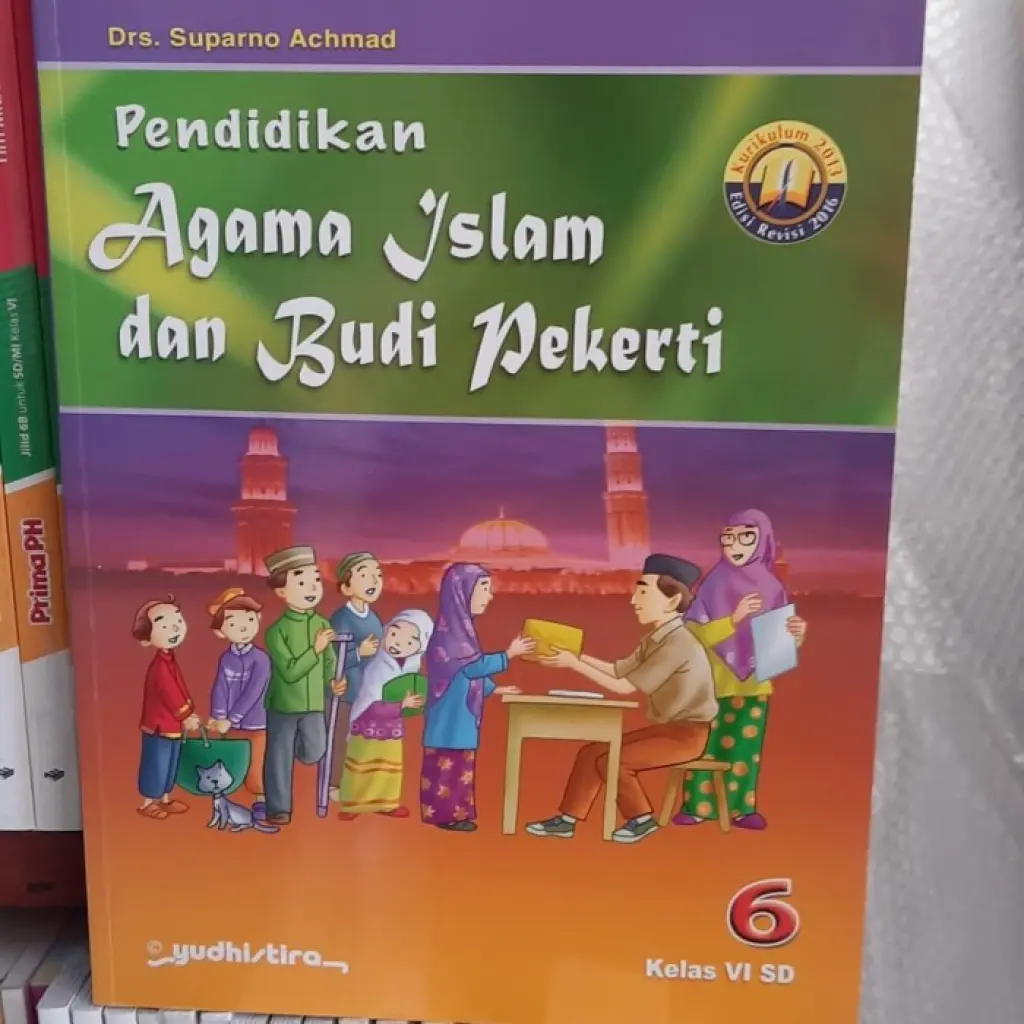 Buku PAI  Budi Pekerti K13 Rev Kelas 6