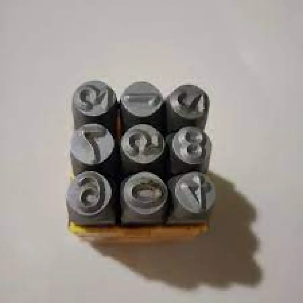 Stamping angka  kecil