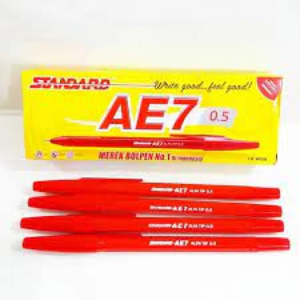 Ball PointPulpen  Snowman v5 Merah