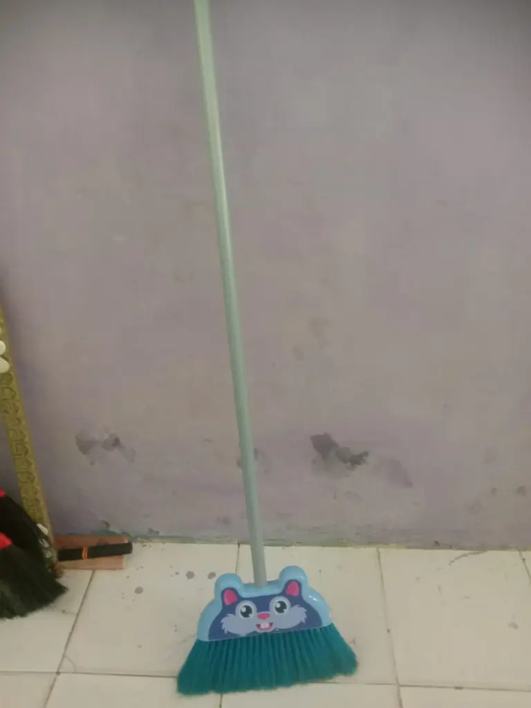 Sapu Lantai Bulu Plastik Karakter