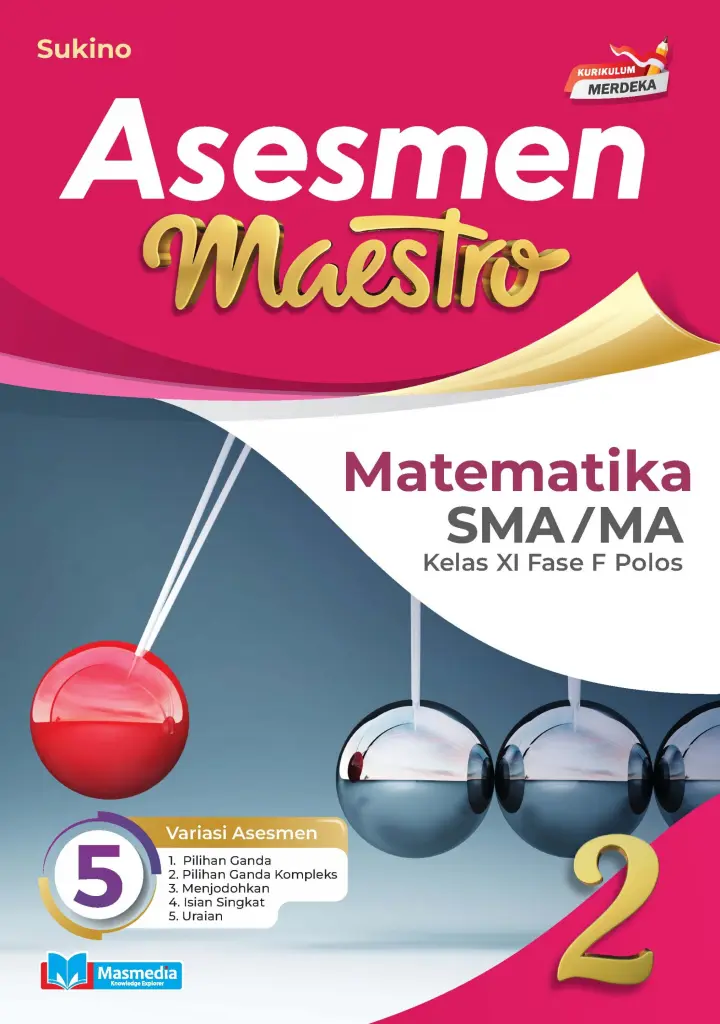 Asesmen Maestro Matematika SMAMA Kelas XI Fase F Polos KMerdeka
