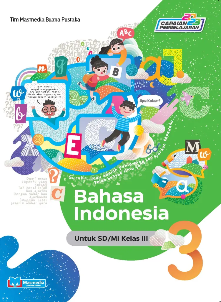 Bahasa Indonesia 3 SDMI Kurikulum Merdeka