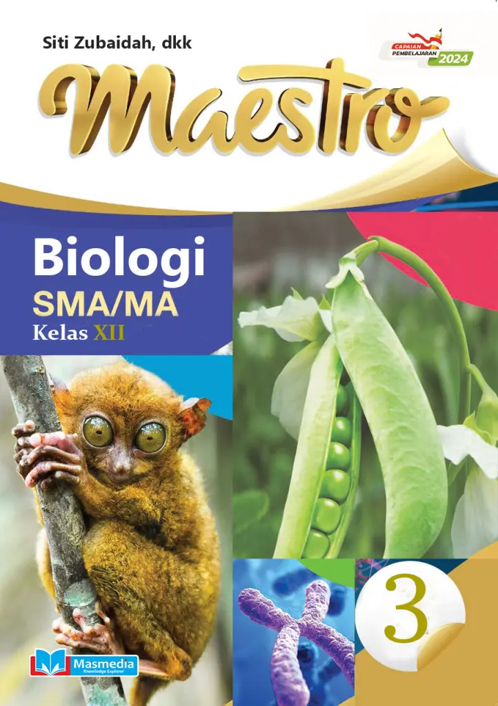 Maestro Biologi untuk SMAMA Kelas XII Fase F KMerdeka