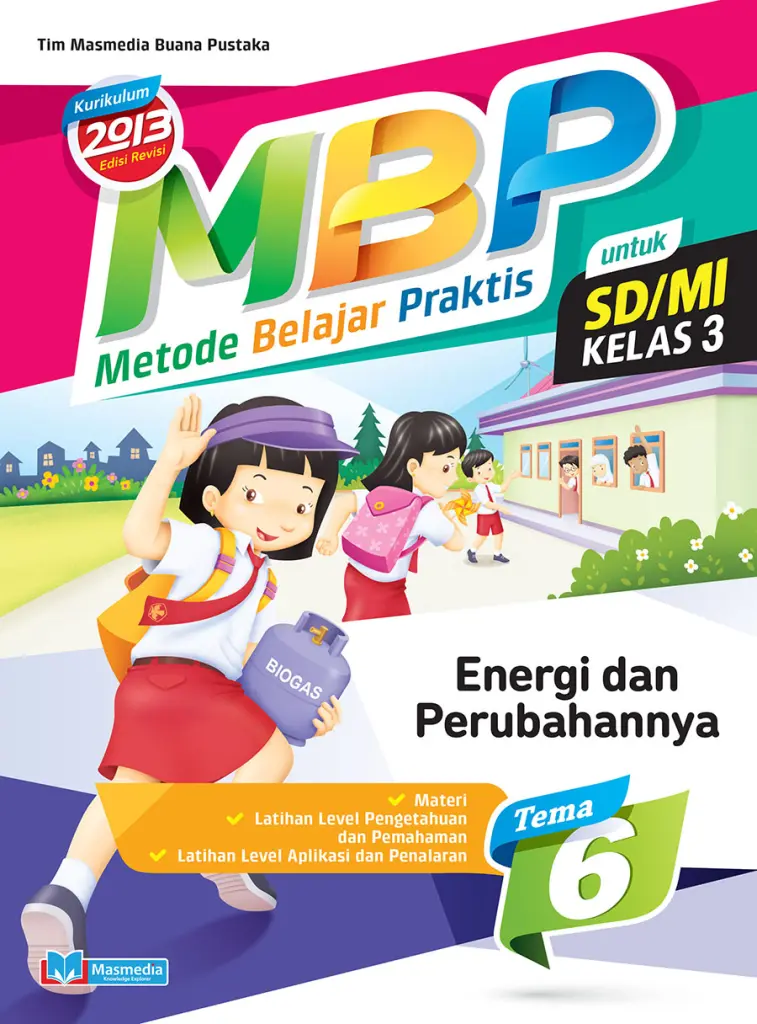 Metode Belajar Praktis SDMI Energi dan Perubahannya Kelas 3 Tema 6  Kurikulum 2013 edisi revisi