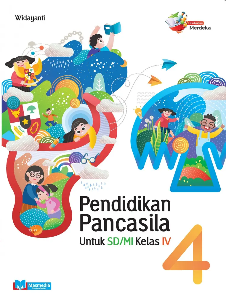 Pendidikan Pancasila untuk SDMI Kelas 4 KMerdeka