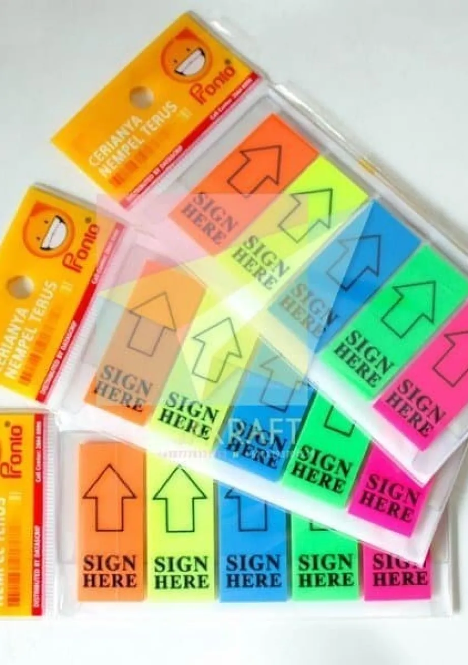 Kertas Thermal Kertas Post-It Warna Warni Sign Here 1 ~item/2024/9/21/kertas_post_it_warna_warni_sign_here