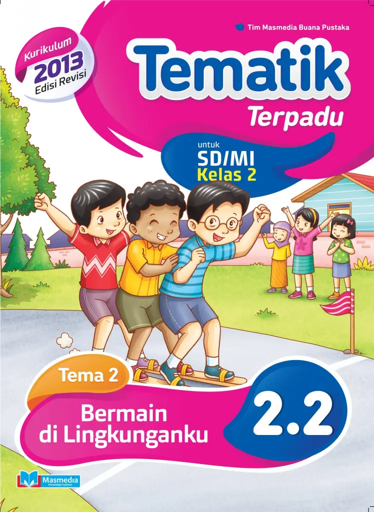 Tematik Terpadu Bermain di Lingkunganku SDMI kelas 2 tema 2 kurikulum 2013 Edisi Revisi