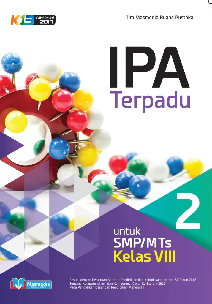IPA Terpadu SMPMTs kelas VIII Kurikulum 2013 revisi 2017