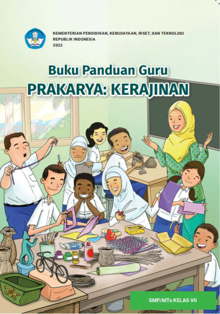 Buku Panduan Guru Prakarya  Kerajinan untuk SMP Kelas 7