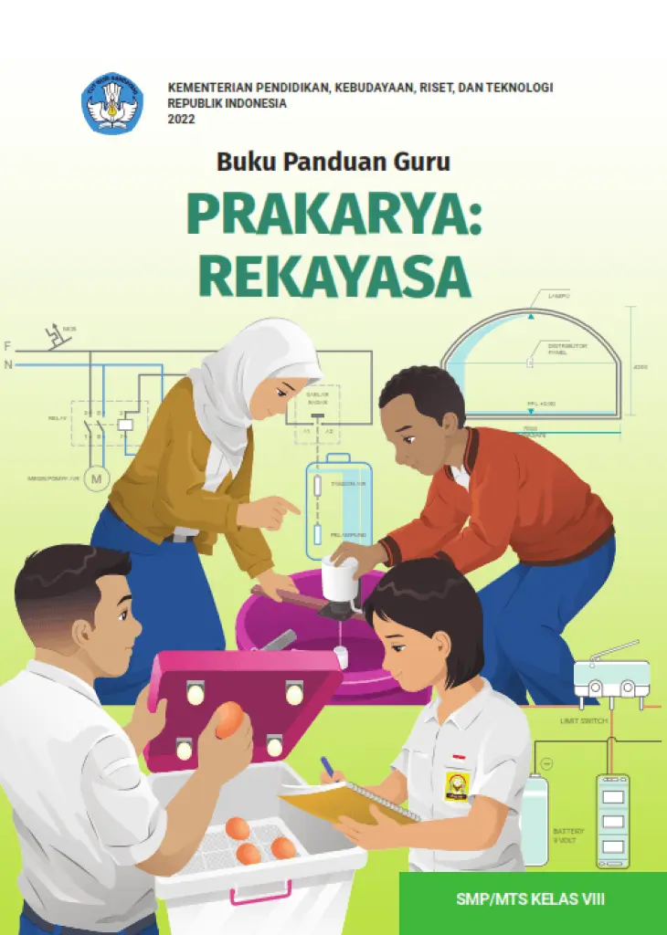 Buku Panduan Guru Prakarya  Rekayasa untuk SMP Kelas 8