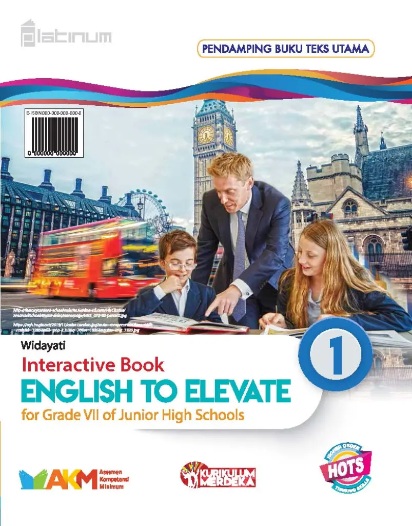 English to Elevate 1 for Kelas 7 of Junior High Schools