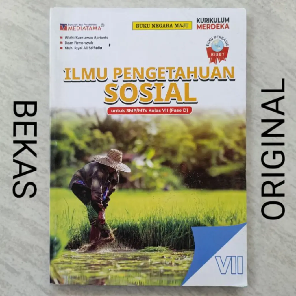 Ilmu Pengetahuan Sosial untuk SMP Kelas 7 Fase D