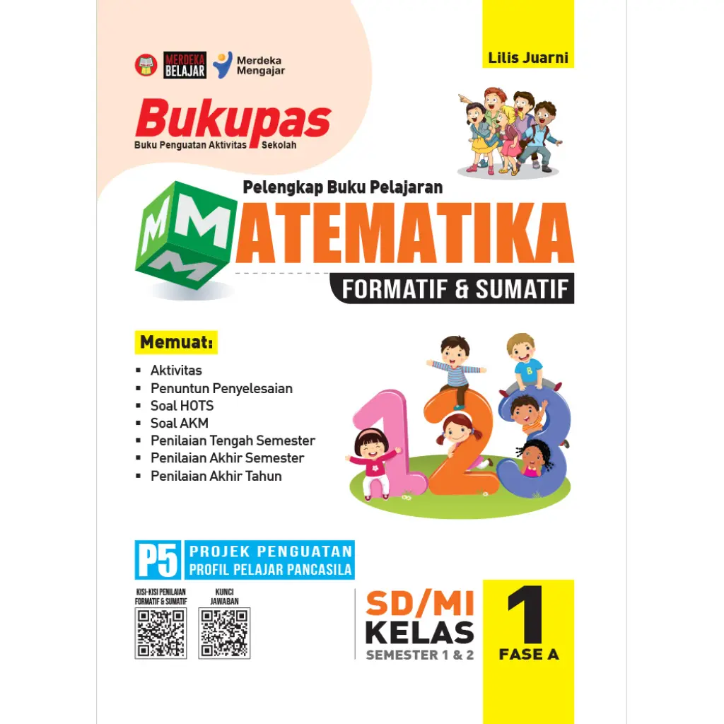 Matematika untuk SD Kelas I Fase A
